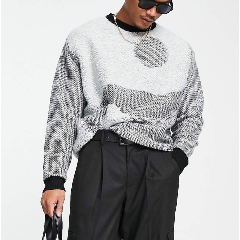 ASOS ying and yang sweater